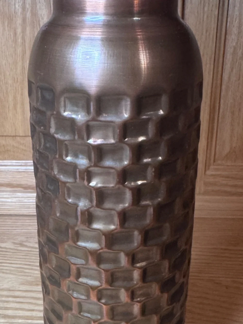 New Damaged Packaging Damaged Bottle Tone Craft Trade Copper Toned Bottle 32oz.